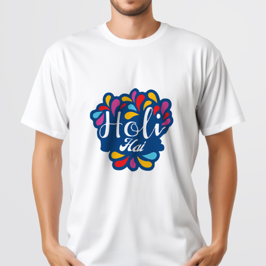 Give Your Holi Celebrations a Splash of Color with Holi T-shirt
