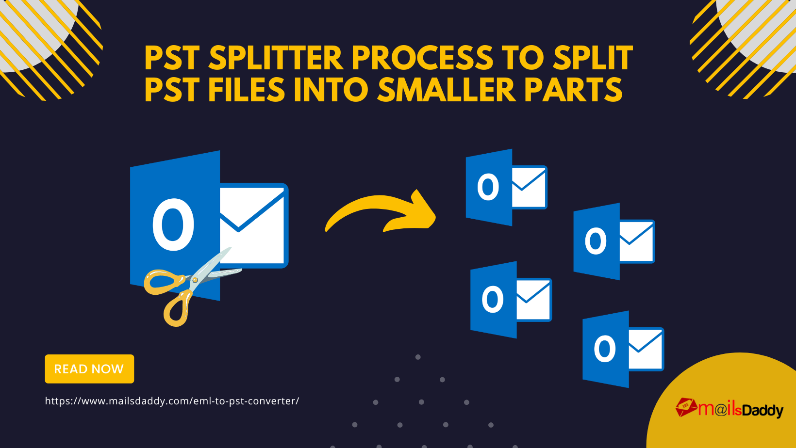 How to split over-sized Outlook PST files